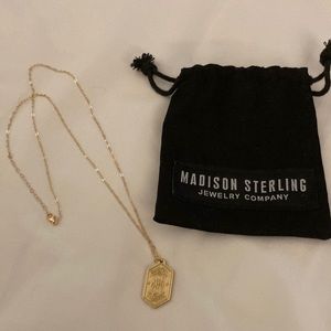 COPY - Madison Sterling gold necklace. Isaiah 4110